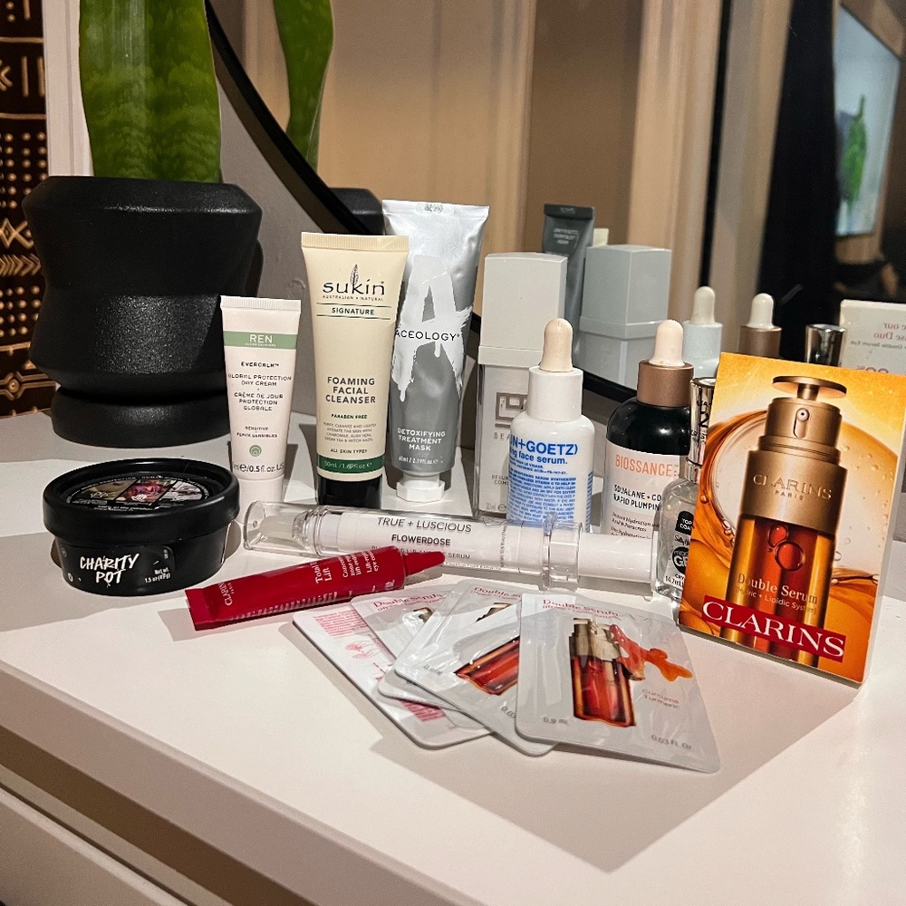 YSL, TATCHA, LUSH & More Designer Beauty Lot!